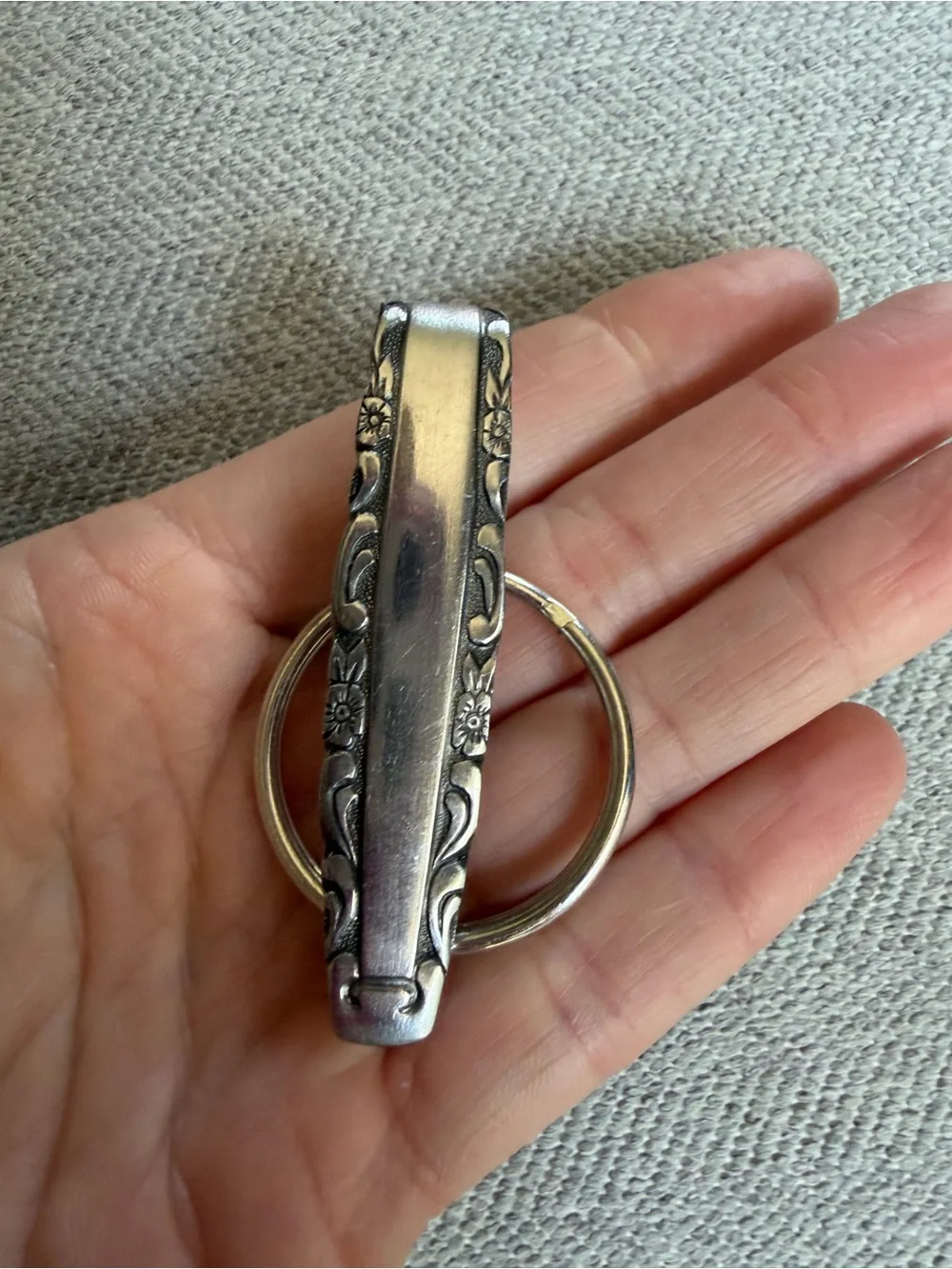 Stainless Spoon Purse Clip
